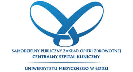 Logo Samodzielnego Publicznego Zakładu Opieki Zdrowotnej CENTRALNY SZPITAL KLINICZNY Uniwersytetu Medycznego w Łodzi 